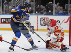 Flames Blues Hockey