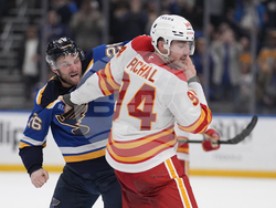 Flames Blues Hockey