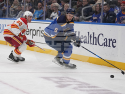 Flames Blues Hockey