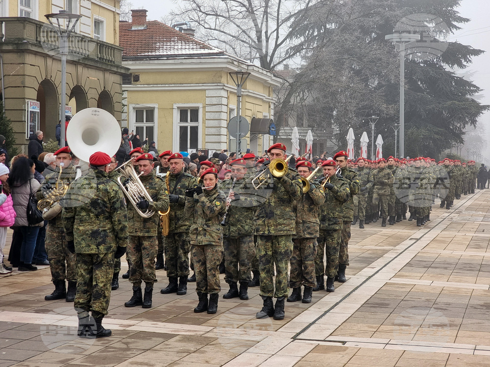 Ямбол - военна клетва - тържествена церемония