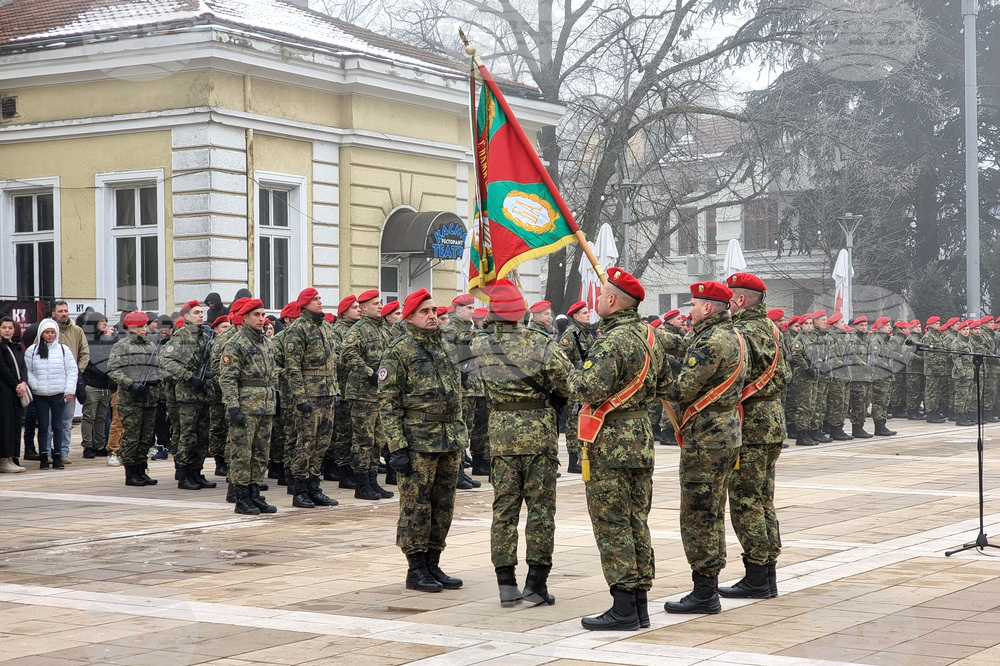 Ямбол - военна клетва - тържествена церемония