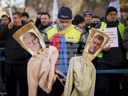 Romania Police Unions Protest