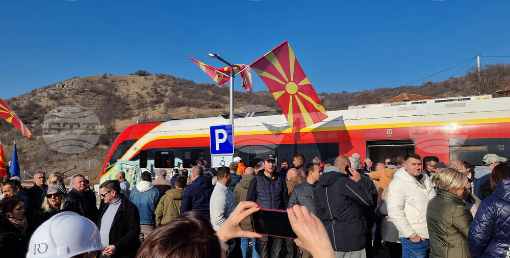 Република Северна Македония - Куманово-Беляковце - железопътна линия