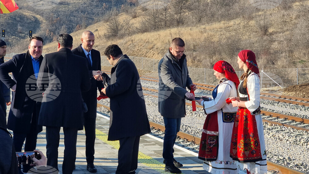 Република Северна Македония - Куманово-Беляковце - железопътна линия