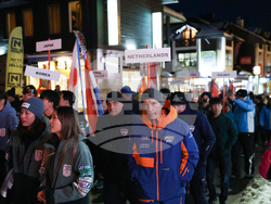 Банско - Световна купа по алпийски сноуборд - парад на знамената