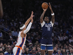 Timberwolves Knicks Basketball