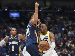 Jazz Pelicans Basketball