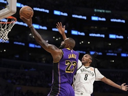 Nets Lakers Basketball