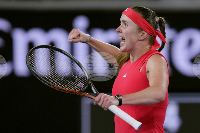 Елина Свитолина отстрани двукратната финалистка от турнири от Големия шлем Джазмин Паолини на Откритото първенство на Австралия