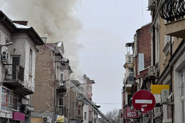 Пожар - жилищна сграда на улица „Цар Симеон“