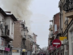 Пожар - жилищна сграда на улица „Цар Симеон“