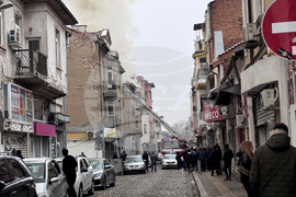 Пожар - жилищна сграда на улица „Цар Симеон“