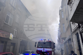 Пожар - жилищна сграда на улица „Цар Симеон“