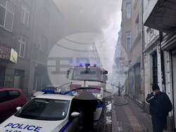 Пожар - жилищна сграда на улица „Цар Симеон“