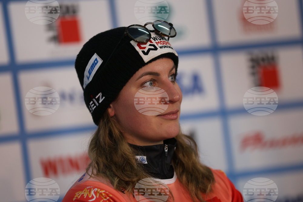 Банско – Световна купа по алпийски сноуборд – Андреас Промегер – Рамона Терезия Хофмайстер - пресконференция