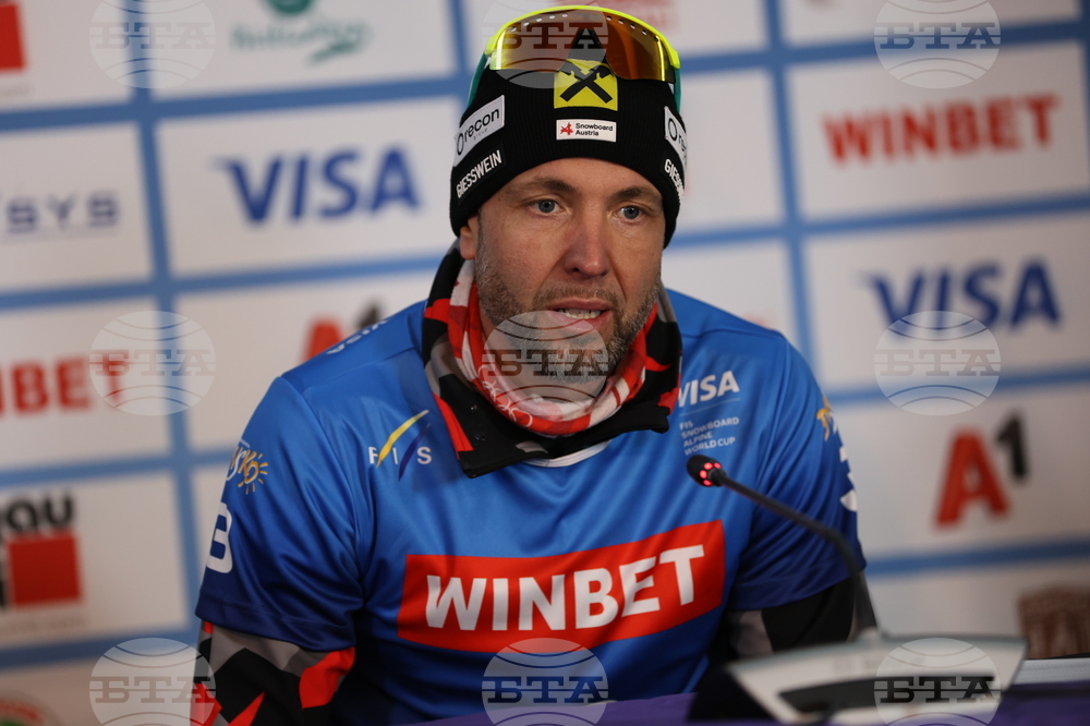 Банско – Световна купа по алпийски сноуборд – Андреас Промегер – Рамона Терезия Хофмайстер - пресконференция