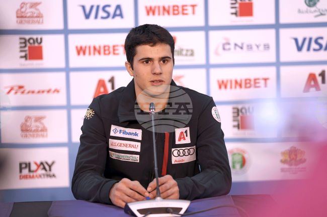 Банско - Световна купа по алпийски сноуборд - Тервел Замфиров - пресконференция