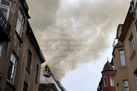 Пожар - жилищна сграда на улица „Цар Симеон“