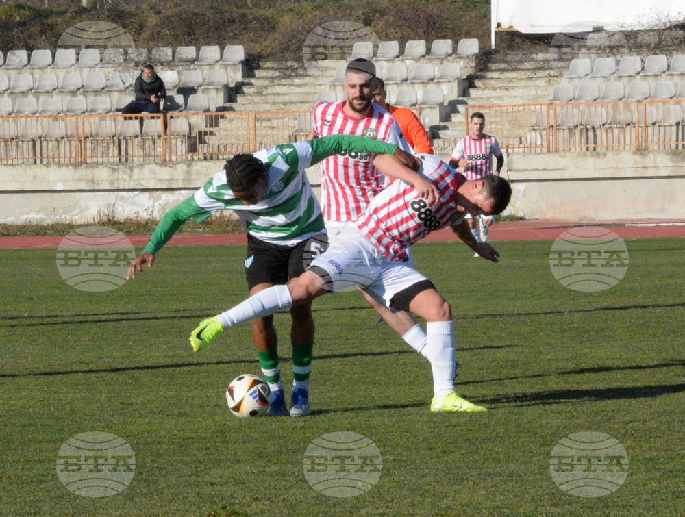 Равенства за лидерите във Втора лига Добруджа и Монтана в срещи от 23-ия кръг