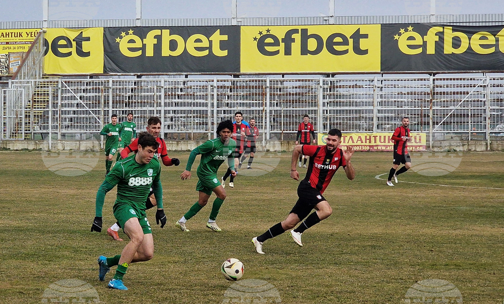 Стара Загора - футбол - Берое - Атлетик Куклен - контрола