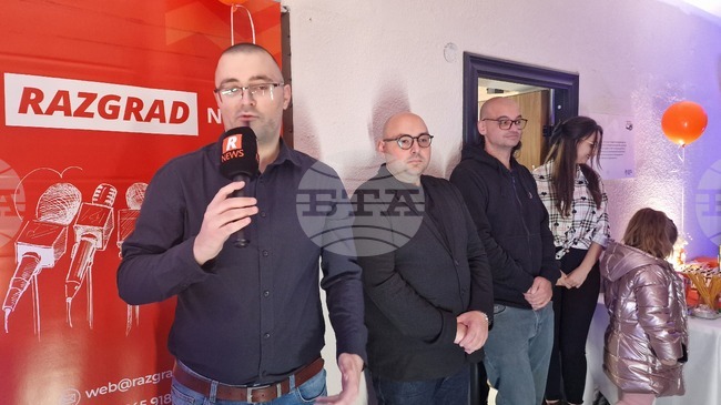 Разград - подкаст студио - откриване