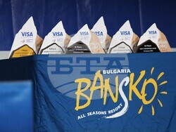 Банско - Световна купа по алпийски сноуборд - жени - награждаване