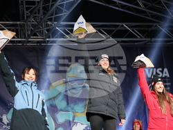 Банско - Световна купа по алпийски сноуборд - жени - награждаване