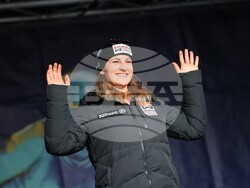 Банско - Световна купа по алпийски сноуборд - жени - награждаване