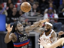 Suns Pistons Basketball
