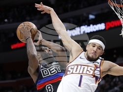Suns Pistons Basketball