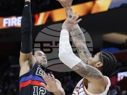 Suns Pistons Basketball