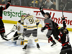 Bruins Senators Hockey