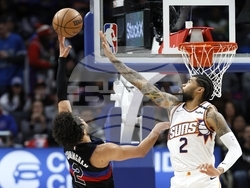 Suns Pistons Basketball
