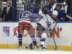 Blue Jackets Rangers Hockey