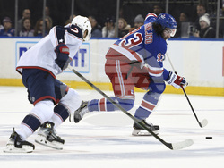 Blue Jackets Rangers Hockey