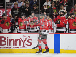 Golden Knights Blackhawks Hockey