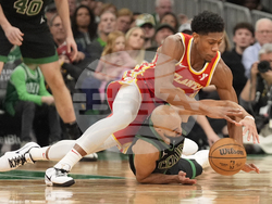Hawks Celtics Basketball