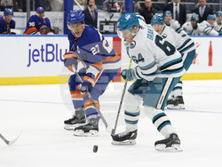 Sharks Islanders Hockey