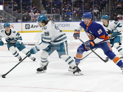 Sharks Islanders Hockey