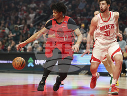 Rockets Trail Blazers Basketball