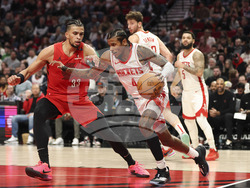 Rockets Trail Blazers Basketball