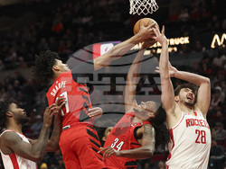 Rockets Trail Blazers Basketball