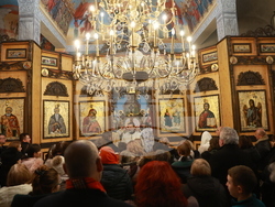 Божурище - патриарх Даниил - водосвет на "Свети вмчк. Георги Победоносец"