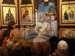 Божурище - патриарх Даниил - водосвет на "Свети вмчк. Георги Победоносец"