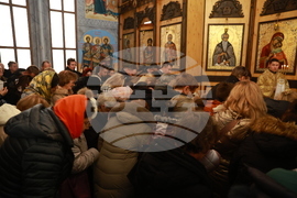 Божурище - патриарх Даниил - водосвет на "Свети вмчк. Георги Победоносец"