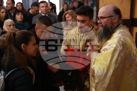 Божурище - патриарх Даниил - водосвет на "Свети вмчк. Георги Победоносец"