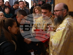 Божурище - патриарх Даниил - водосвет на "Свети вмчк. Георги Победоносец"