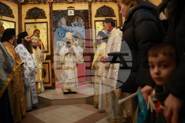 Божурище - патриарх Даниил - водосвет на "Свети вмчк. Георги Победоносец"