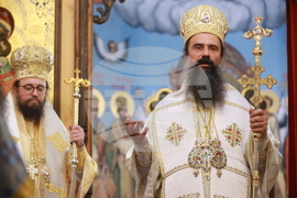 Божурище - патриарх Даниил - водосвет на "Свети вмчк. Георги Победоносец"