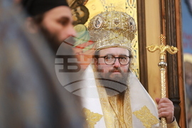 Божурище - патриарх Даниил - водосвет на "Свети вмчк. Георги Победоносец"